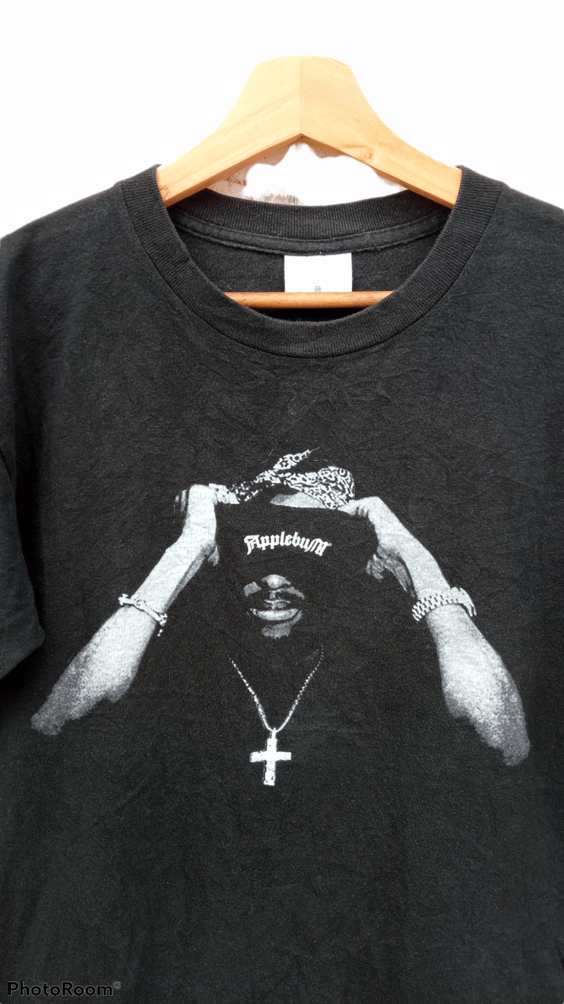 Japanese Brand × Rap Tees × Vintage 🔥🔥Applebum x 2pac Tupac Shakur T-Shirt Size US M / EU 48-50 / 2 - 16 Thumbnail