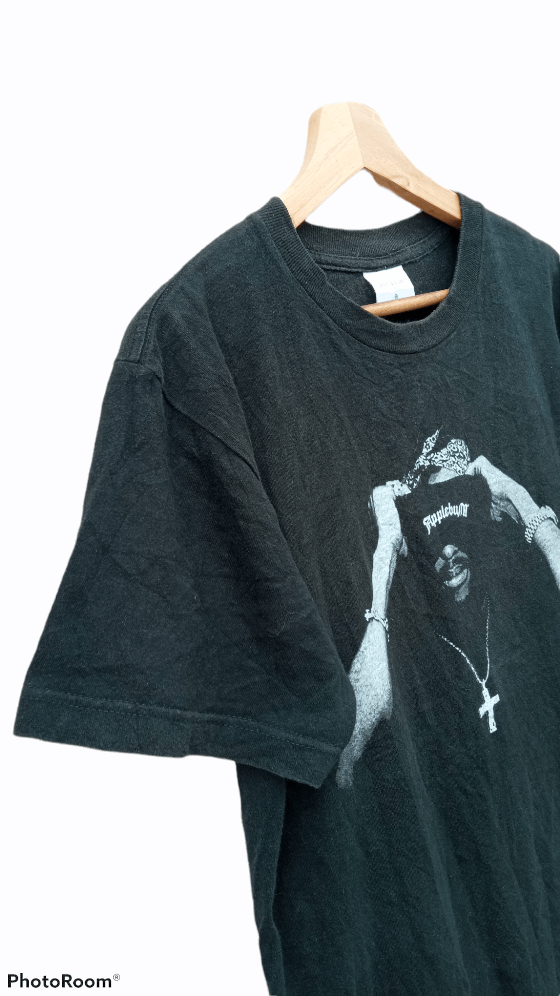 Japanese Brand × Rap Tees × Vintage 🔥🔥Applebum x 2pac Tupac Shakur T-Shirt Size US M / EU 48-50 / 2 - 6 Thumbnail