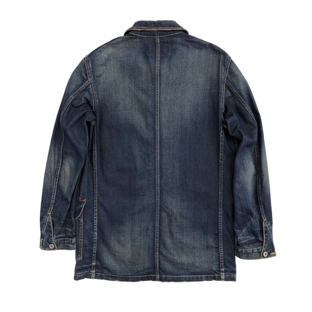 Levi's Vintage Clothing Levis Red Tab Workers Chore Denim Jacket Size US L / EU 52-54 / 3 - 12 Thumbnail
