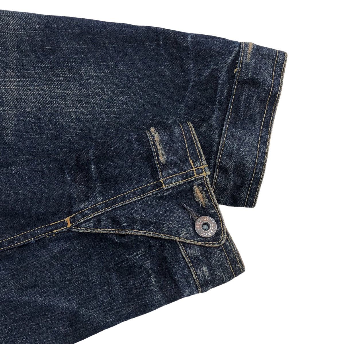 Levi's Vintage Clothing Levis Red Tab Workers Chore Denim Jacket Size US L / EU 52-54 / 3 - 14 Thumbnail