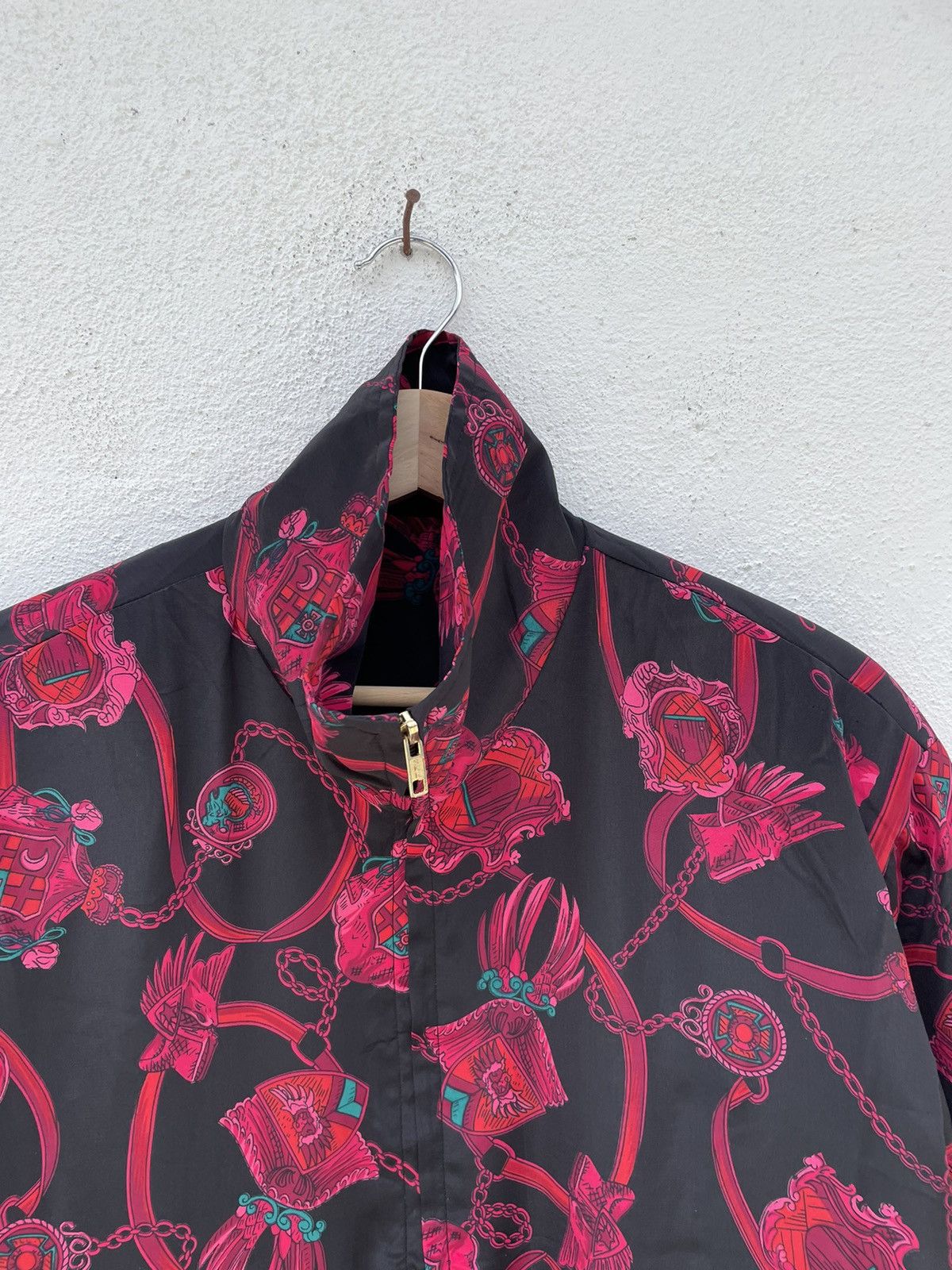 Vintage Vintage Art Design Windbreaker Jackets Size US M / EU 48-50 / 2 - 2 Thumbnail