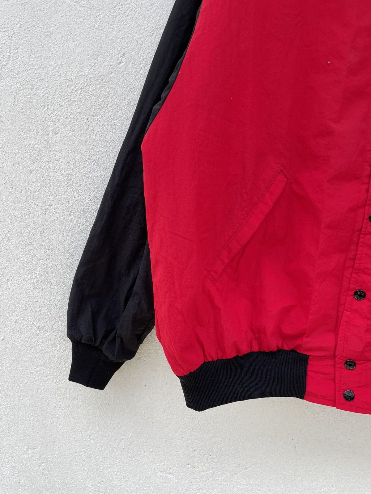 Vintage Vintage Birdie by Richard a Leslie Two Tone Varsity Jacket Size US L / EU 52-54 / 3 - 3 Thumbnail