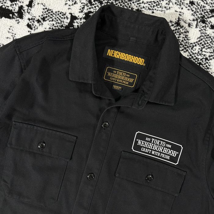 Neighborhood NEIGHBORHOOD CLASSIC WORK / C-SHIRT LS 2018 F*CK EM