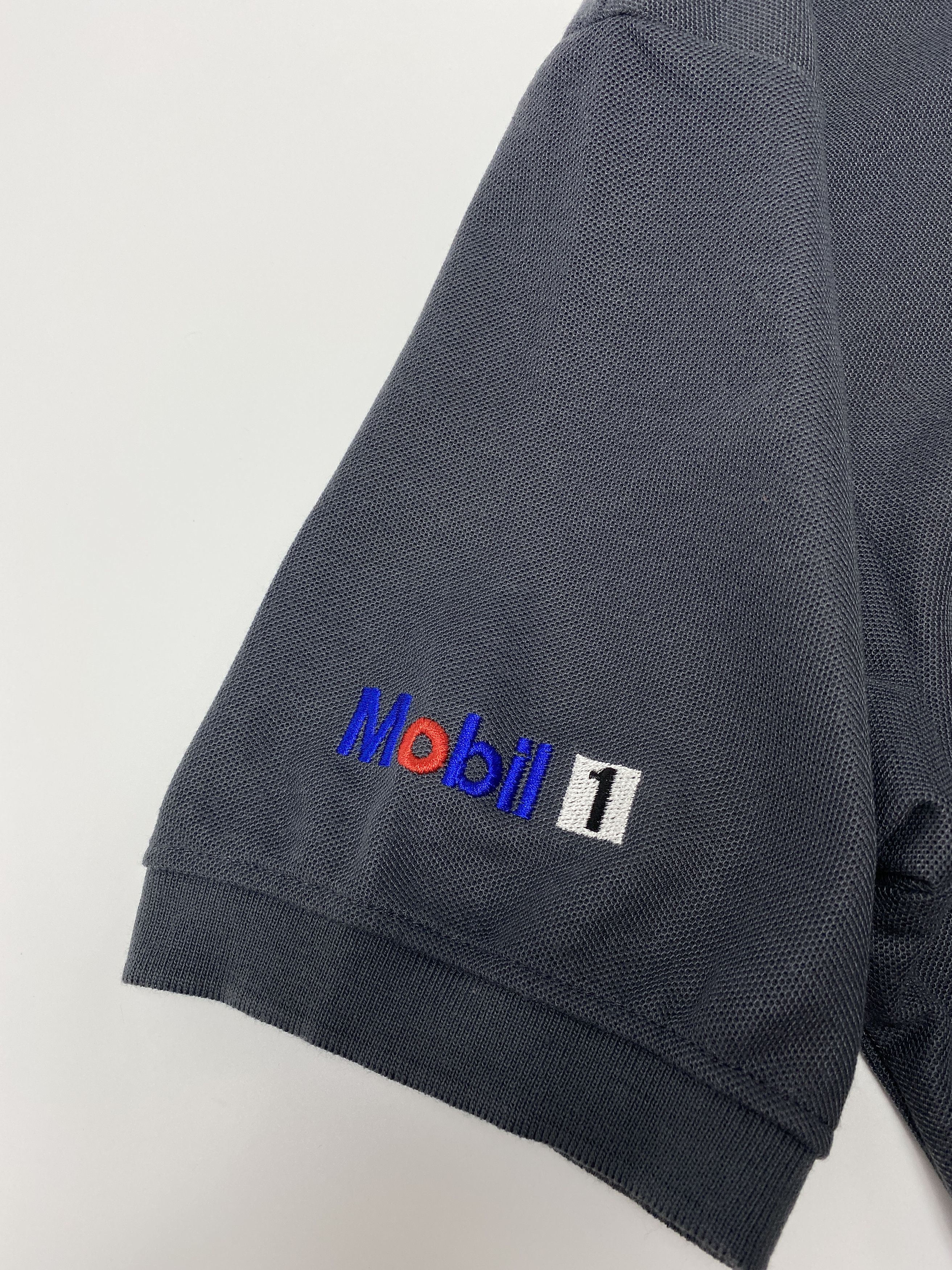 Mercedes-Benz × Vintage Mersedes Benz 90s Vintage Mobil 1 Racing Polo Shirt Size US L / EU 52-54 / 3 - 7 Thumbnail