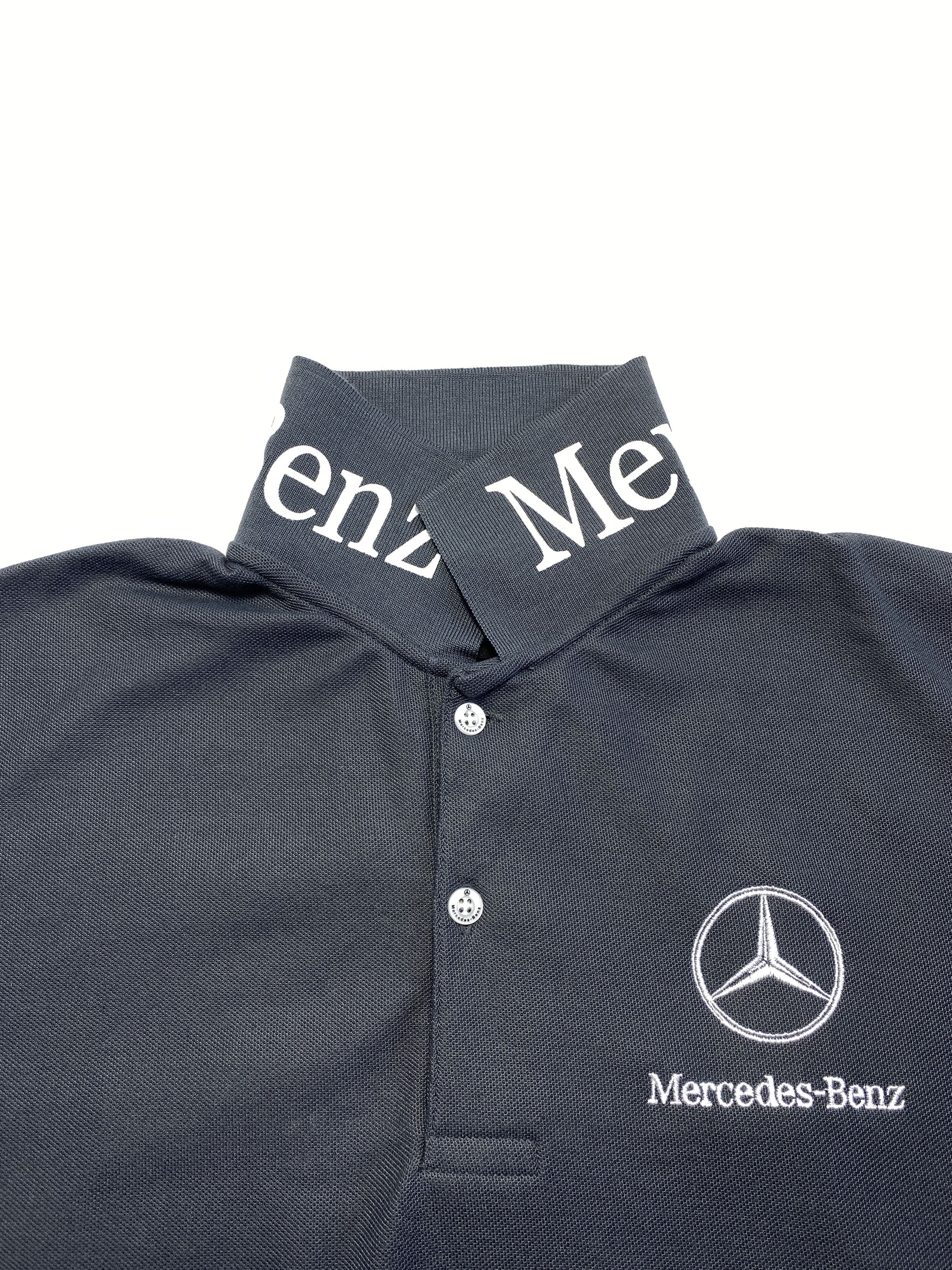 Mercedes-Benz × Vintage Mersedes Benz 90s Vintage Mobil 1 Racing Polo Shirt Size US L / EU 52-54 / 3 - 5 Thumbnail