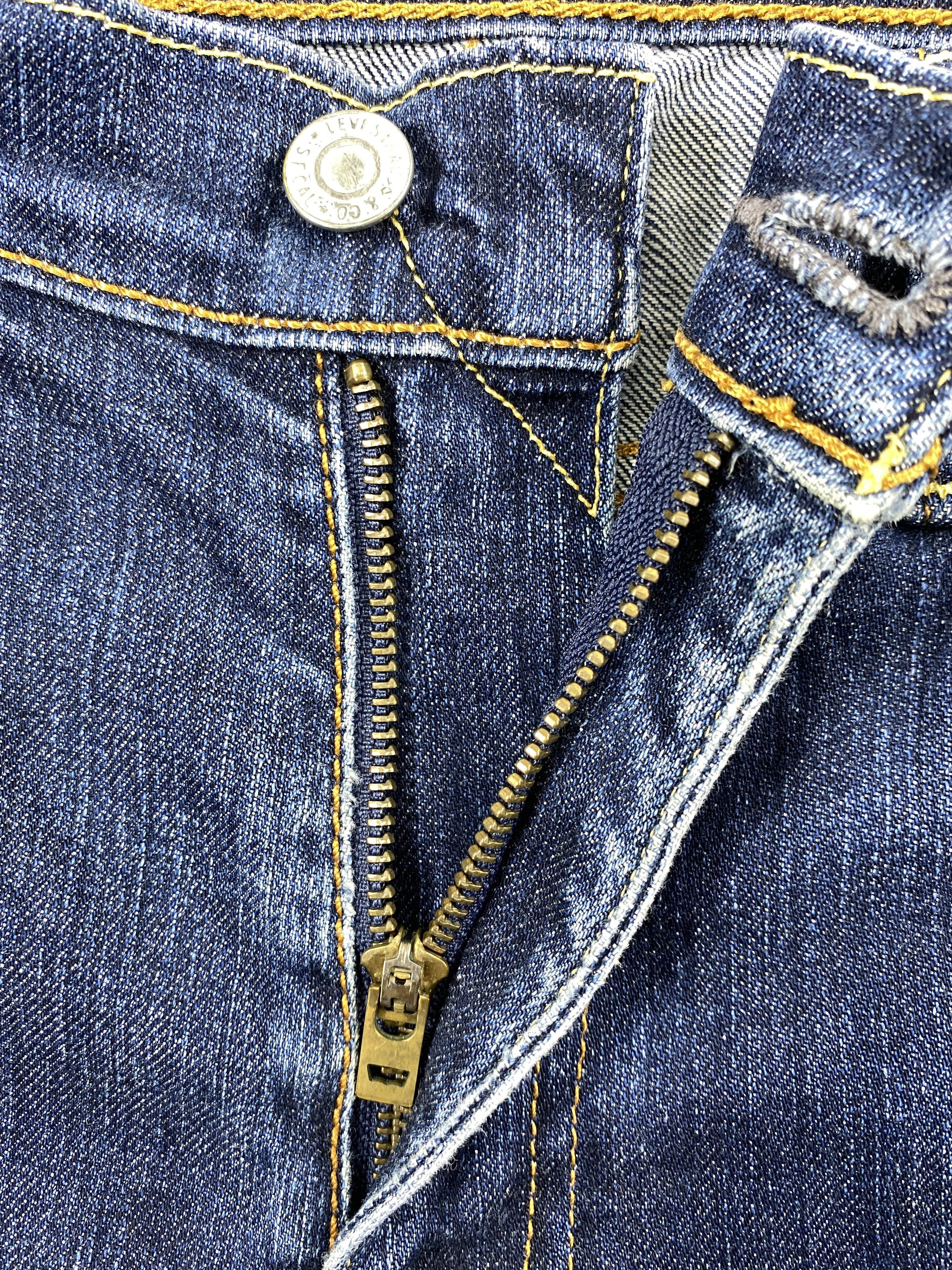 Levi's Distressed Blue Levi's 511 Jeans 33x32 Denim -JN1401 Size US 33 - 6 Thumbnail