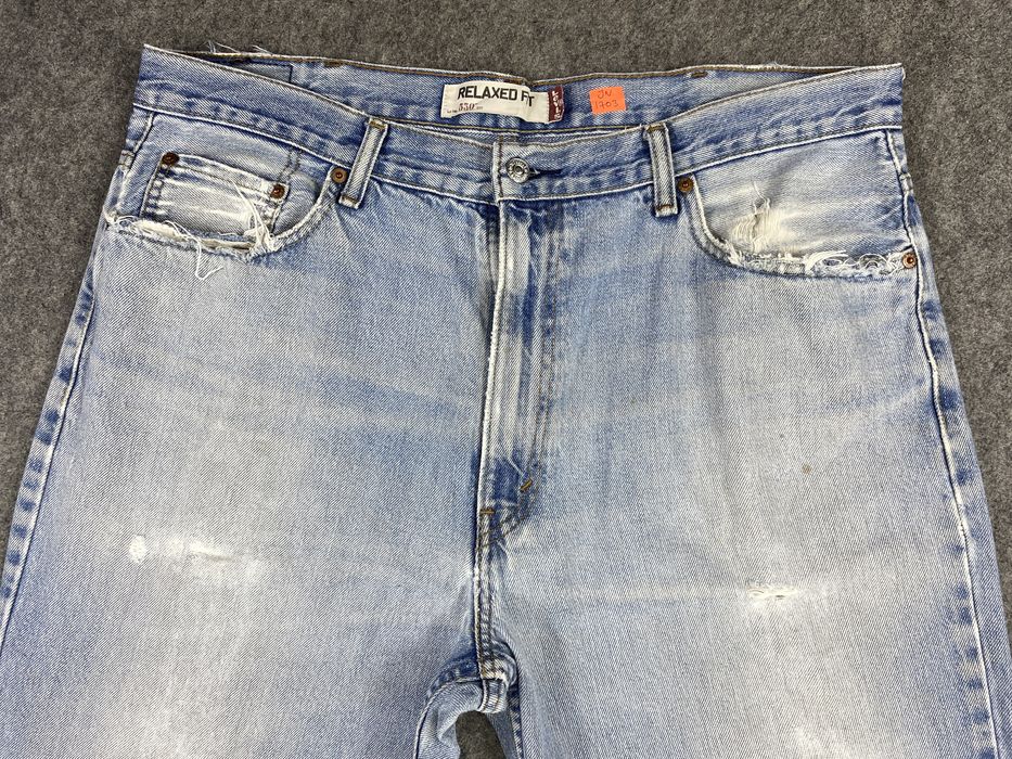 Vintage Light Blue Wash Vintage Levi's 550 39x28 Denim -JN1703 | Grailed