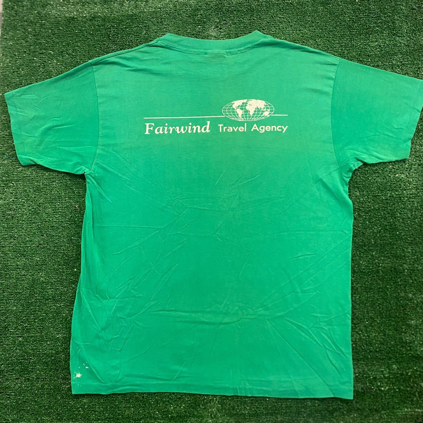 Hanes Crazy Vintage 80s Alzheimer's Charity Marathon T-Shirt Size US L / EU 52-54 / 3 - 5 Thumbnail