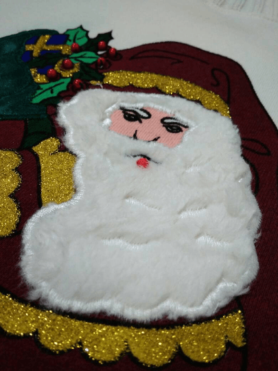Other Christmas Santa Claus XMAS Ugly Holiday Sweatshirt Size US M / EU 48-50 / 2 - 4 Thumbnail