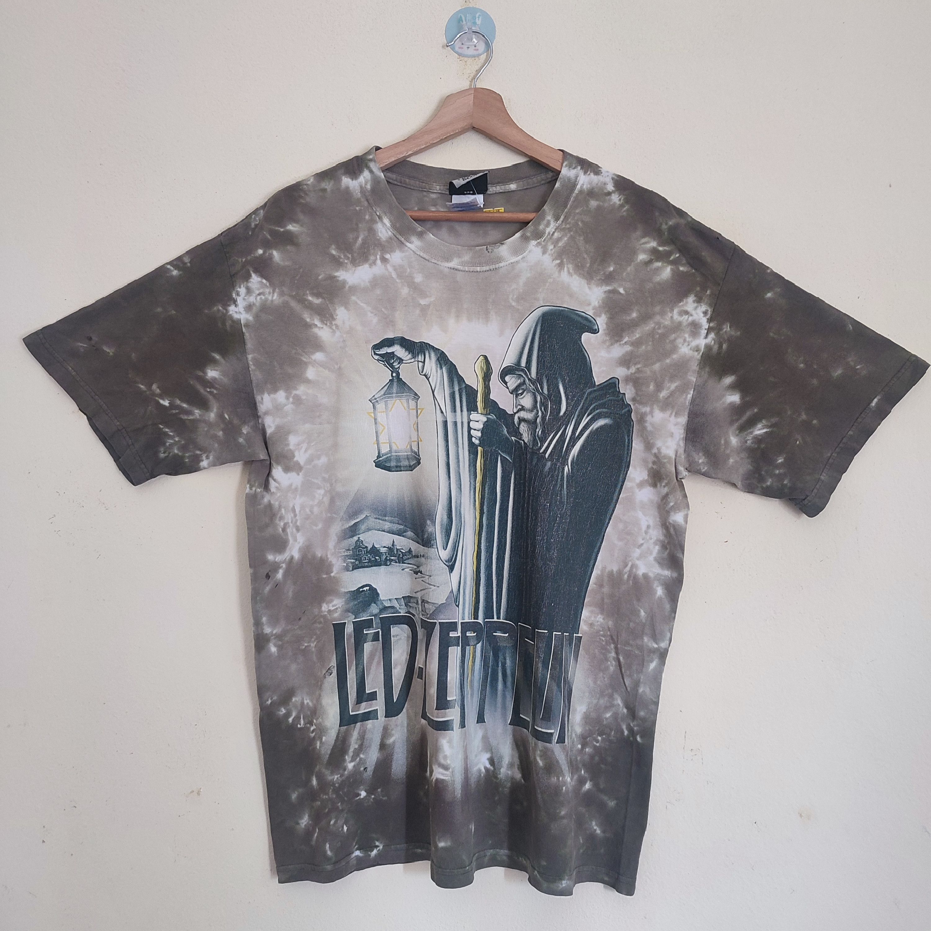 Led Zeppelin × Vintage Led Zeppelin American Rock Band Tshirt Size US L / EU 52-54 / 3 - 1 Thumbnail
