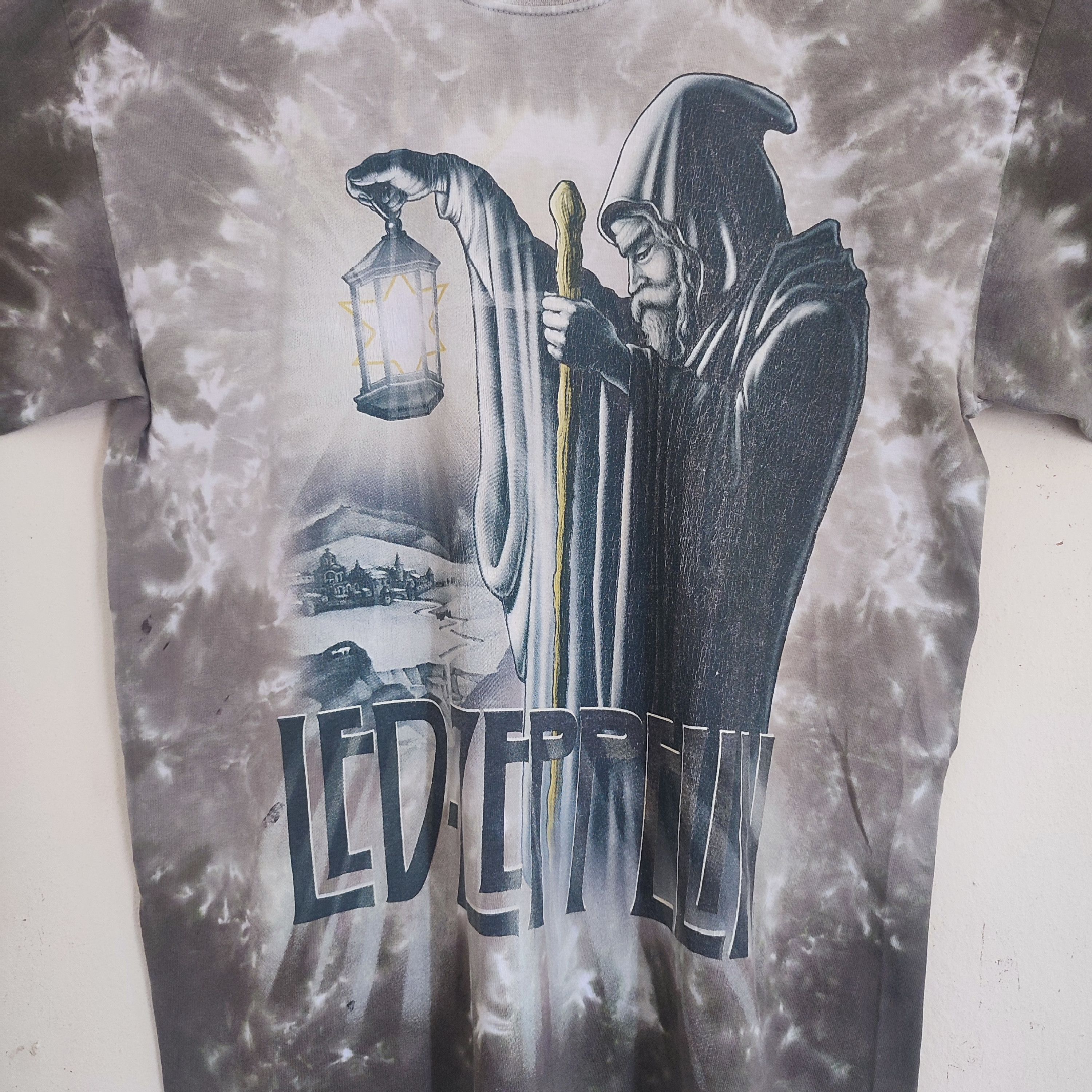 Led Zeppelin × Vintage Led Zeppelin American Rock Band Tshirt Size US L / EU 52-54 / 3 - 2 Thumbnail