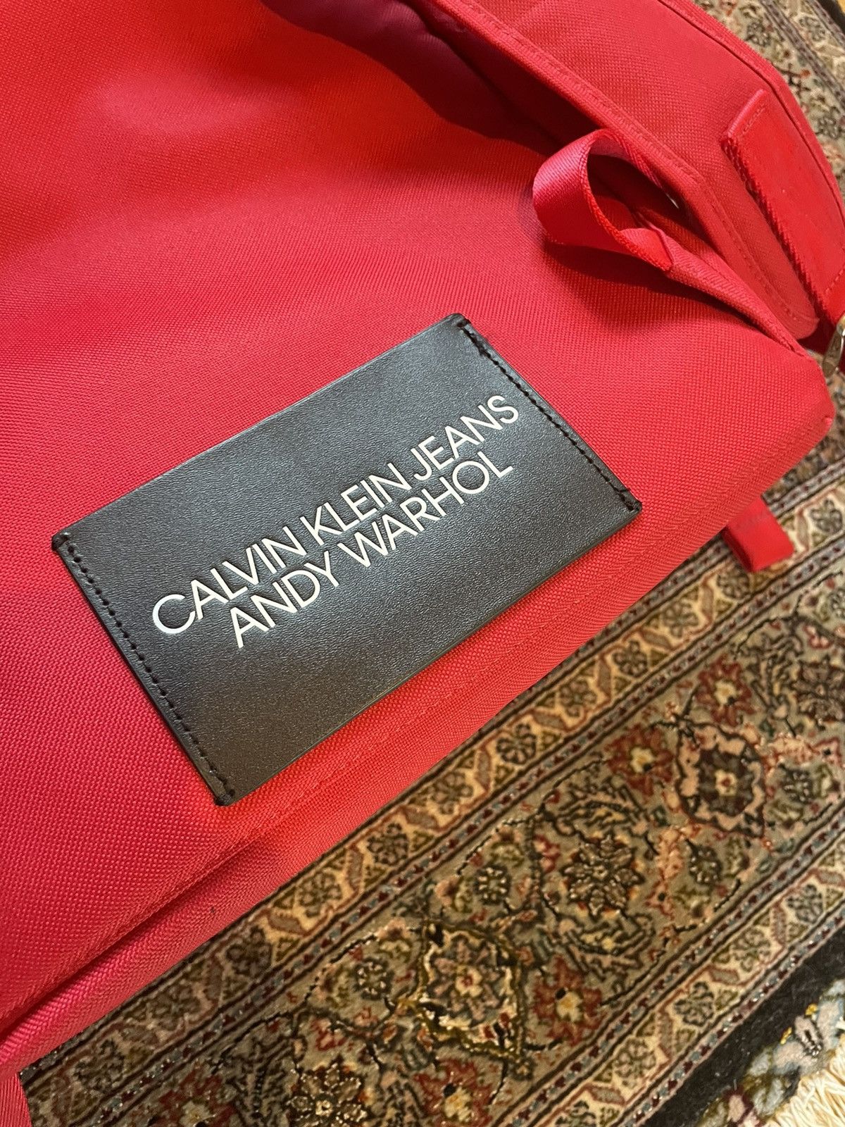 Andy Warhol Calvin Klein by Raf Simons Andy Warhol SS19 Rodeo backpack Size ONE SIZE - 5 Thumbnail