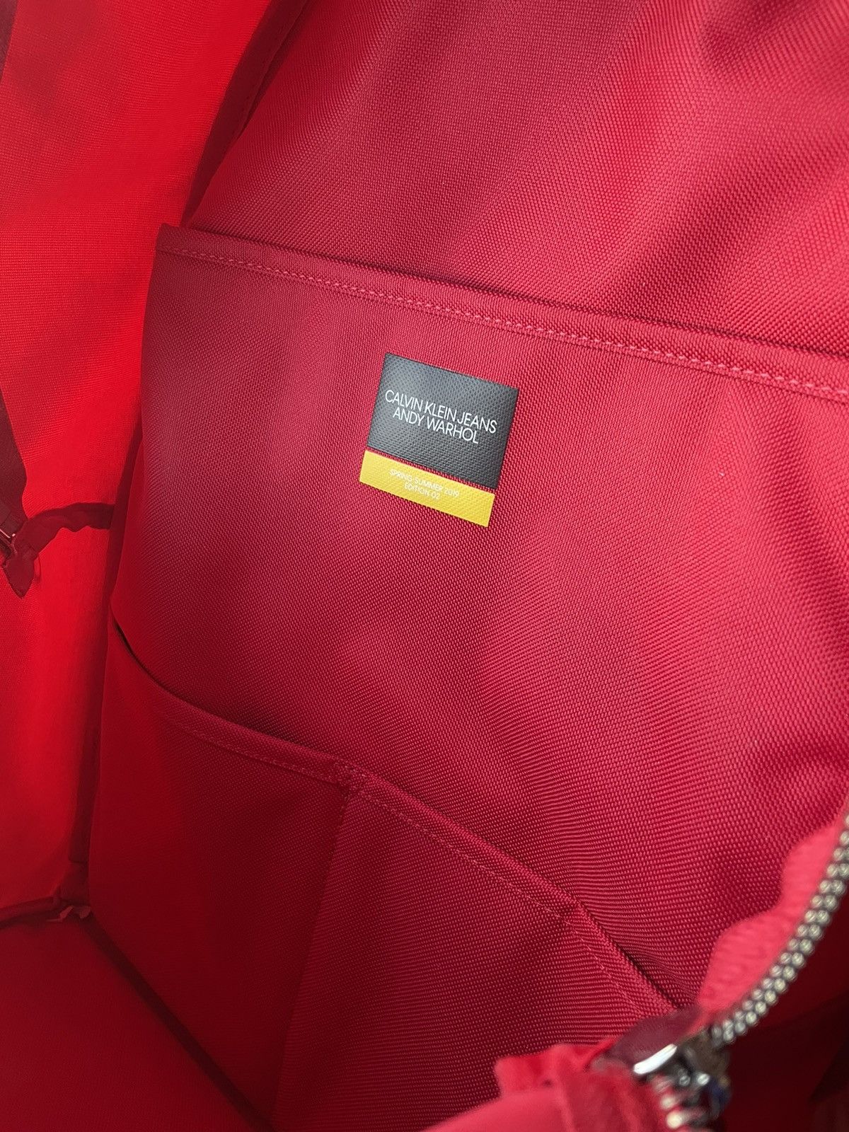 Andy Warhol Calvin Klein by Raf Simons Andy Warhol SS19 Rodeo backpack Size ONE SIZE - 9 Thumbnail