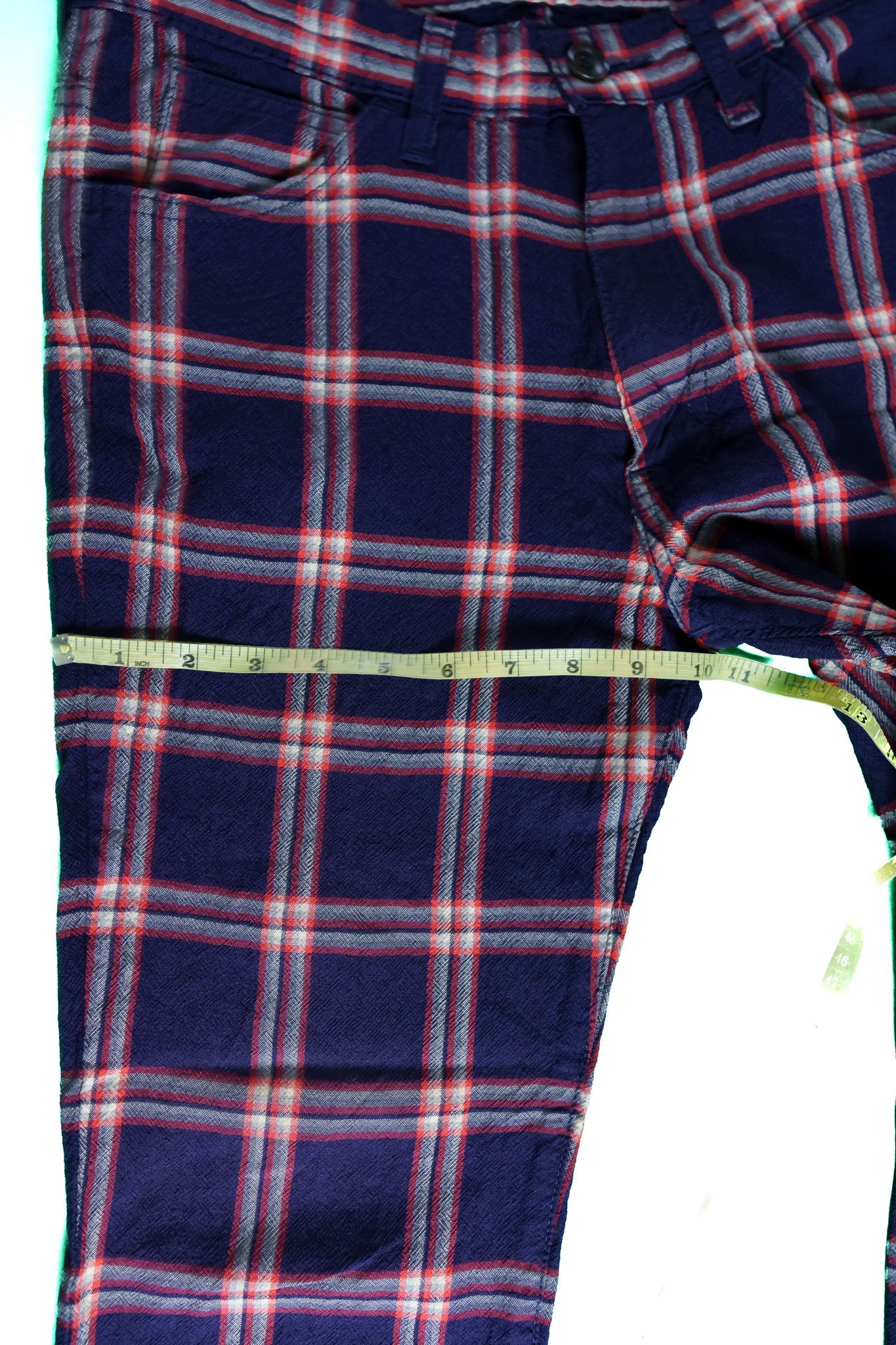 Comme des Garcons AD2002 Junya Watanabe x Levi's Wool Check Trousers Size US 29 - 9 Thumbnail