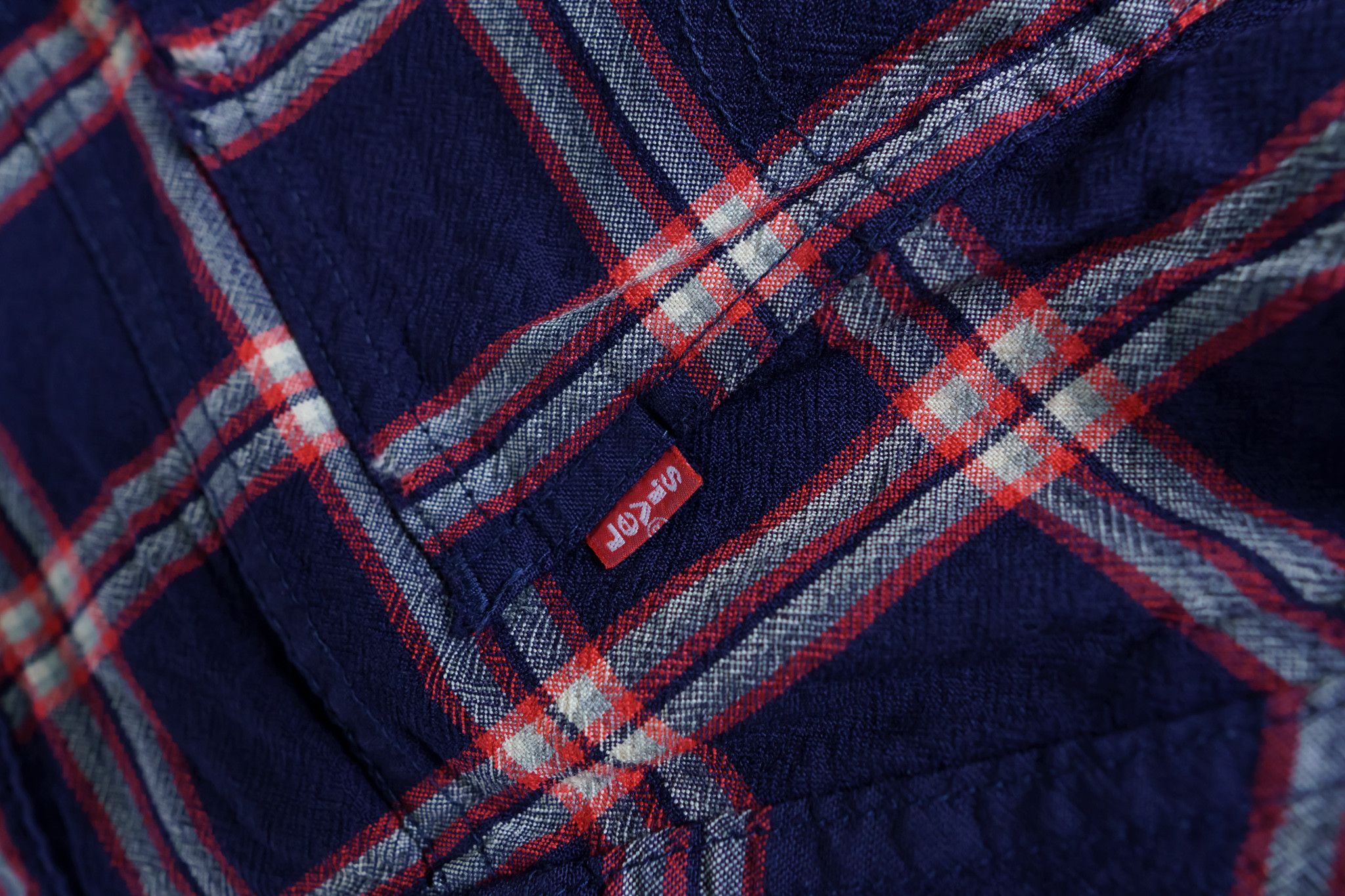 Comme des Garcons AD2002 Junya Watanabe x Levi's Wool Check Trousers Size US 29 - 14 Thumbnail