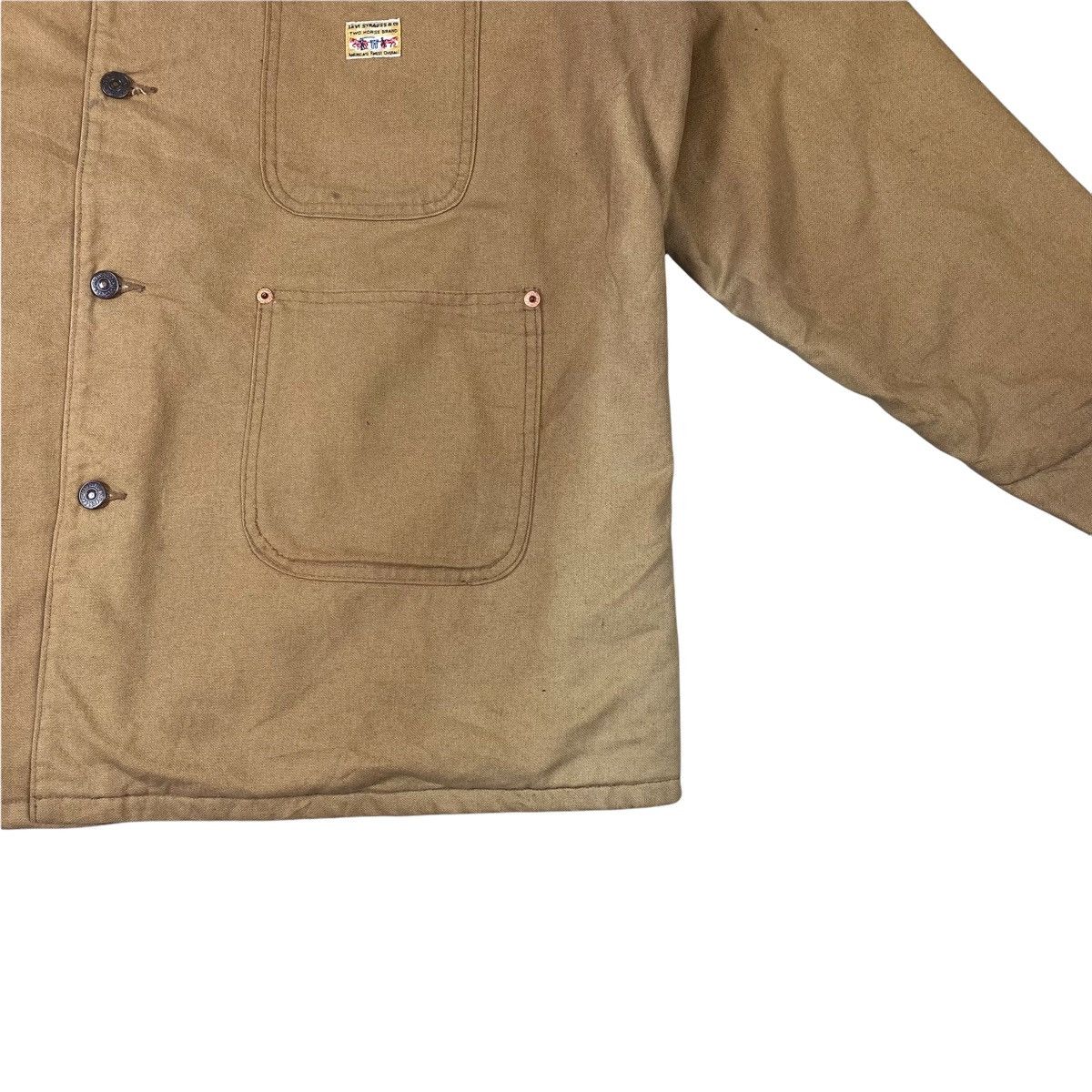 Levi's Vintage Levi's Work Wear Duck Canvas Chore Jacket Size US L / EU 52-54 / 3 - 6 Thumbnail