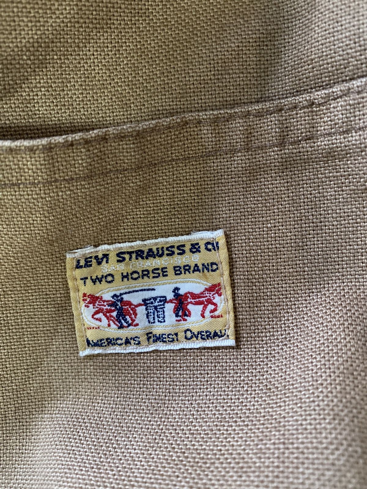 Levi's Vintage Levi's Work Wear Duck Canvas Chore Jacket Size US L / EU 52-54 / 3 - 11 Thumbnail
