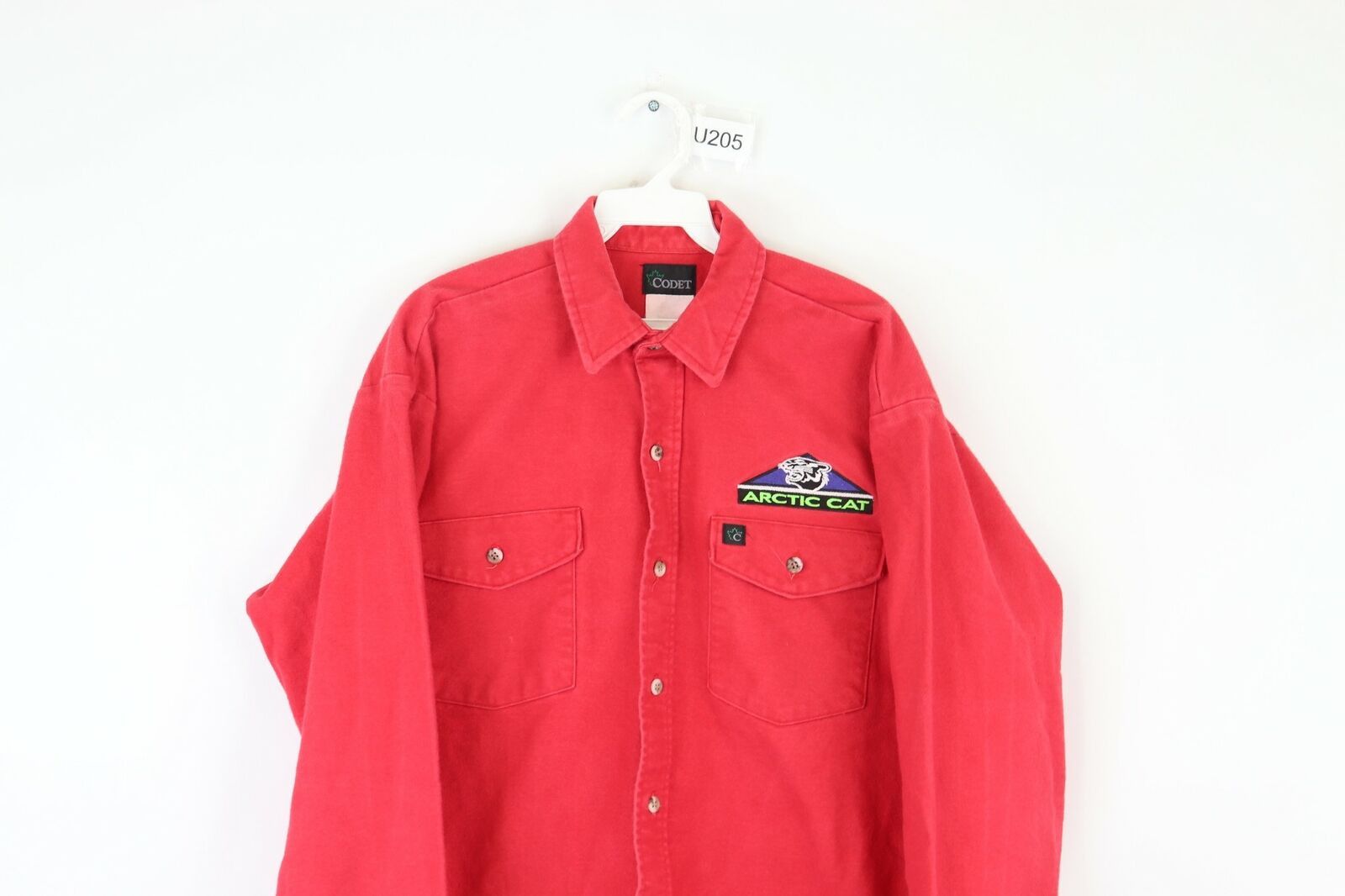 Vintage Vintage 80s Arctic Cat Chamois Cloth Shirt/Button Down Size M / US 6-8 / IT 42-44 - 1 Thumbnail