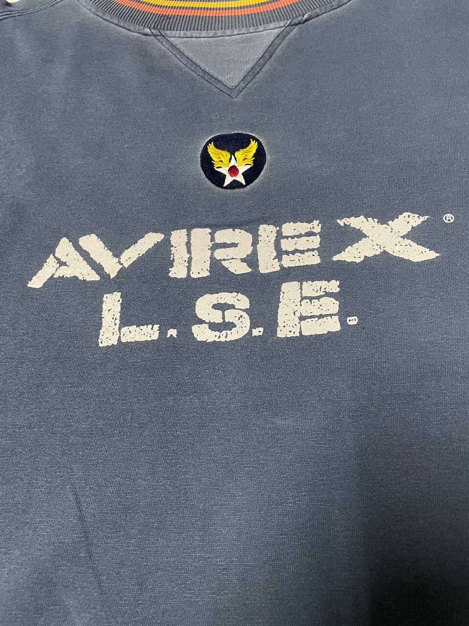 Avirex Vintage 80s Avirex Crewneck Sweatshirt Size US S / EU 44-46 / 1 - 2 Thumbnail