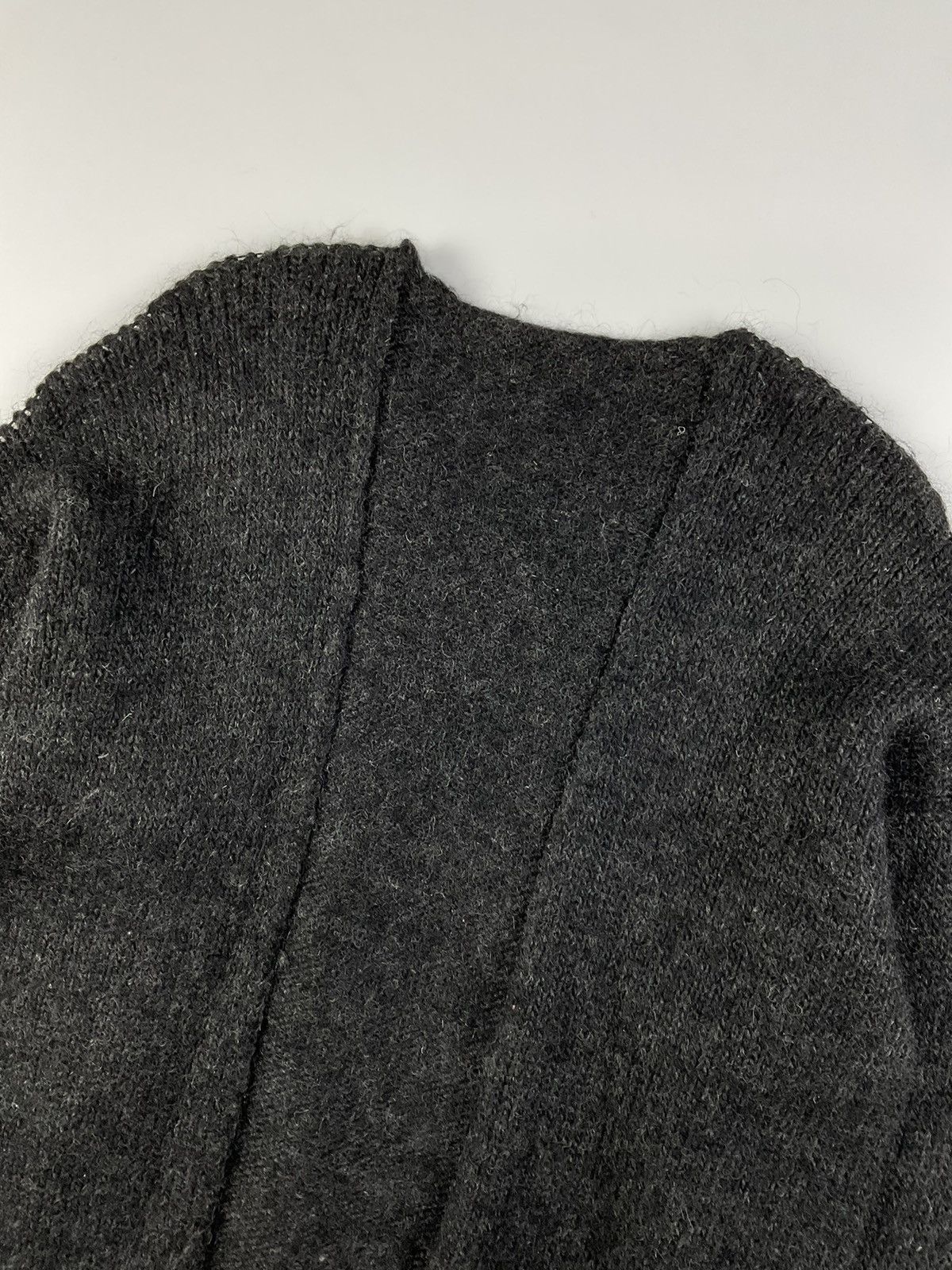 Yohji Yamamoto 90's Ys for Men - Yohji Yamamoto Reconstructed Wool Sweater Size US L / EU 52-54 / 3 - 12 Thumbnail