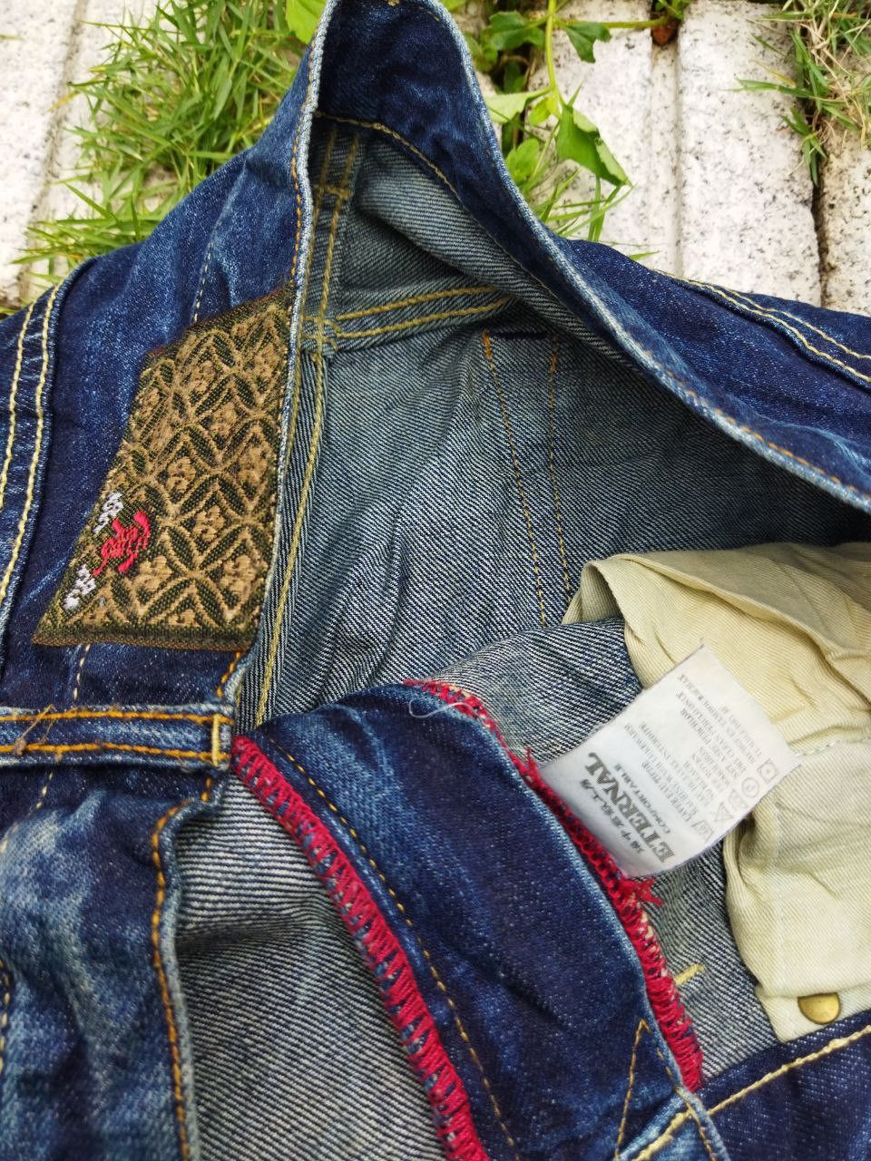Eternal Eternal Japan Dragon Print Sukajan Jeans Size US 34 / EU 50 - 11 Thumbnail