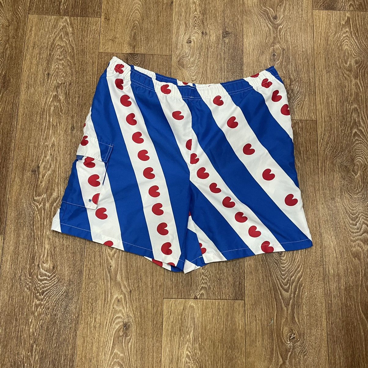 Vintage Vintage Y2K Art Streetwear Hawaiian Shorts Hype Size XL Size US 36 / EU 52 - 1 Thumbnail