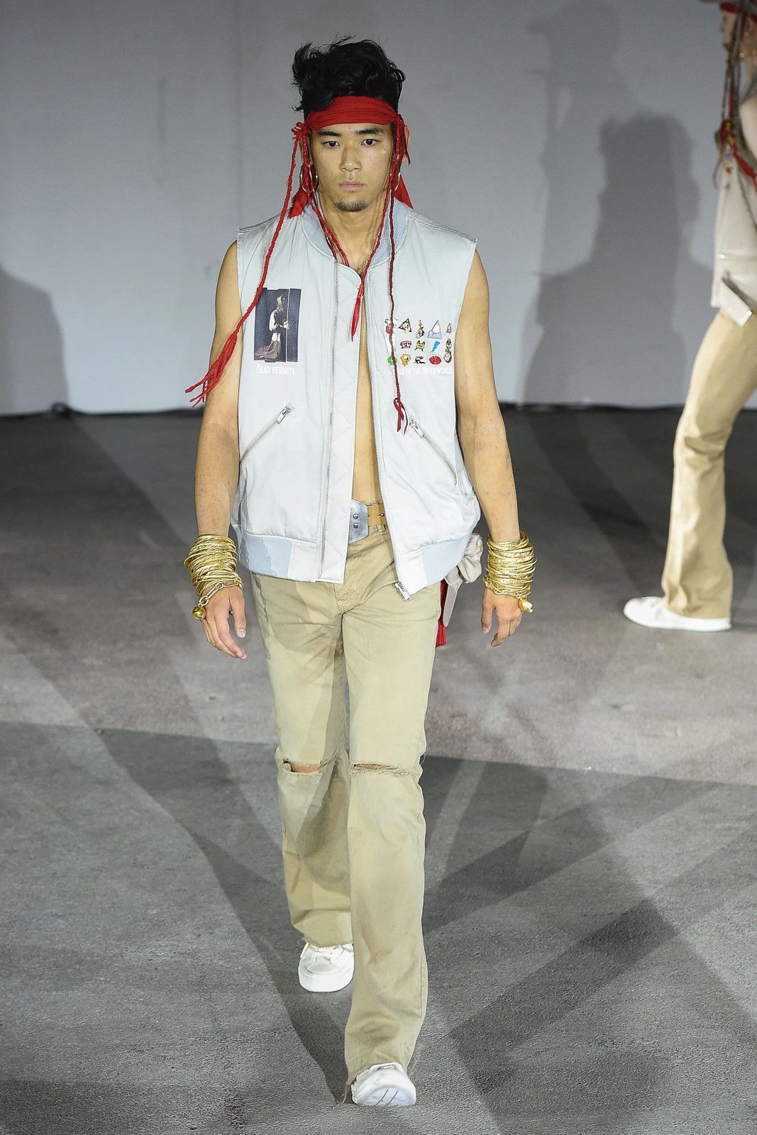 Undercover Undercover S/S'19 Knee Slit Flared Pants Size US 32 / EU 48 - 1 Thumbnail