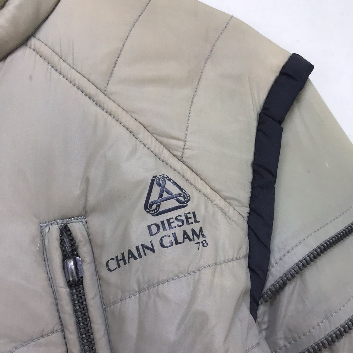 Diesel Diesel Chain Glam 78 Stylish Biker Jacket Size US S / EU 44-46 / 1 - 9 Thumbnail