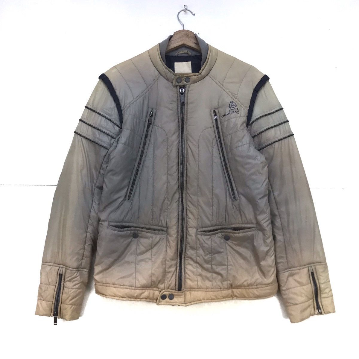 Diesel Diesel Chain Glam 78 Stylish Biker Jacket Size US S / EU 44-46 / 1 - 4 Thumbnail