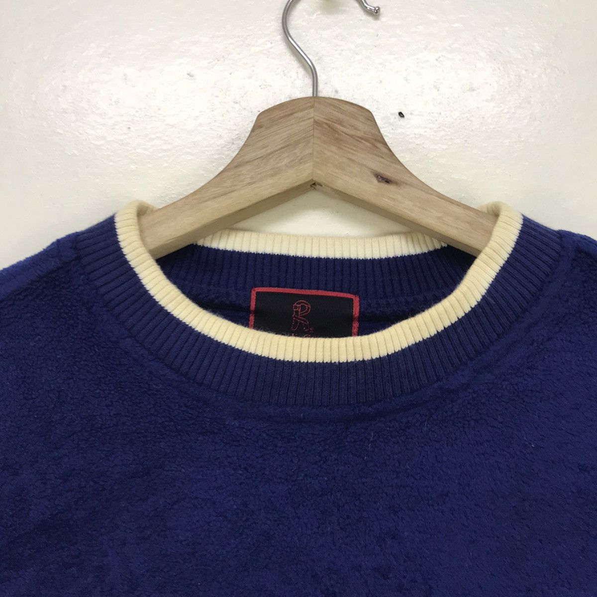 Roberta di Camerino Roberta Di Camerino Spell Out Big Logo Fleece Sweatshirt Size US M / EU 48-50 / 2 - 6 Thumbnail