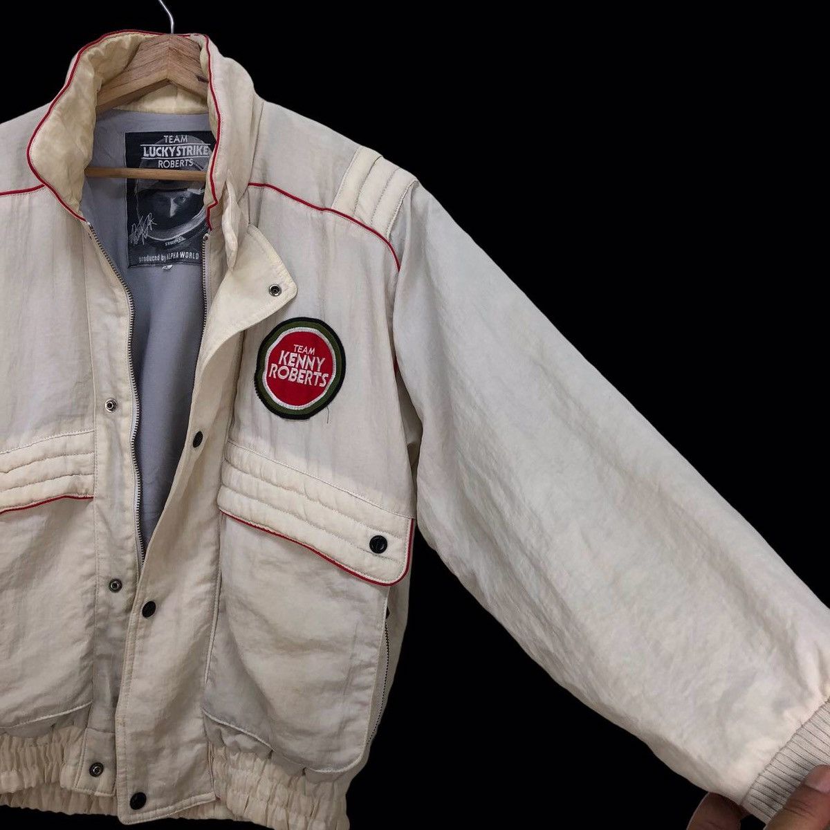 Marlboro Vintage Team Kenny Roberts Lucky Stripe American Racer Size US M / EU 48-50 / 2 - 6 Thumbnail