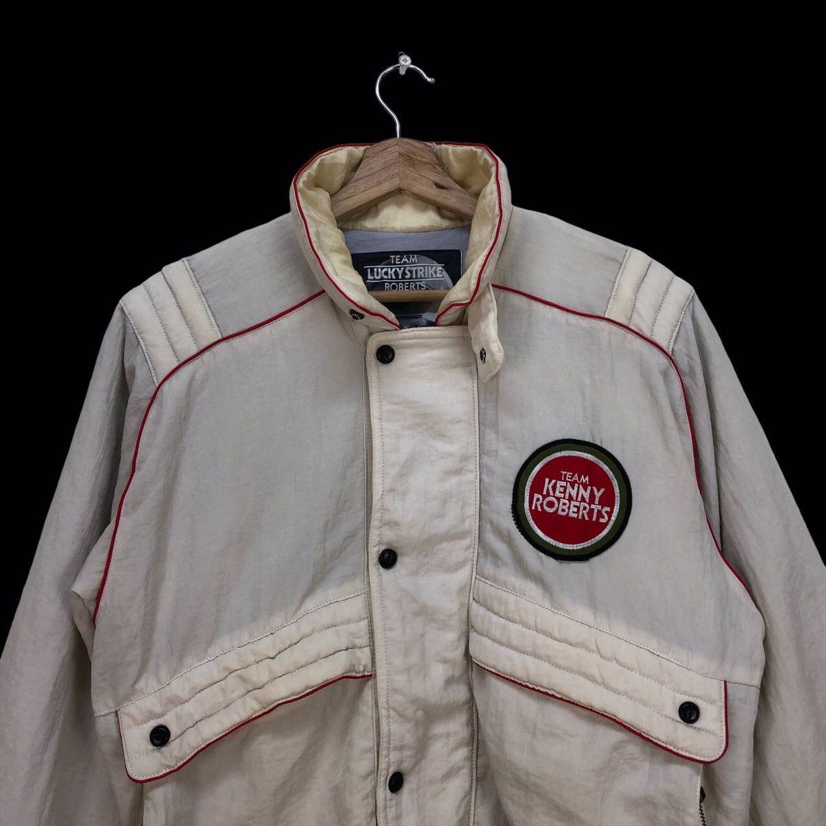 Marlboro Vintage Team Kenny Roberts Lucky Stripe American Racer Size US M / EU 48-50 / 2 - 5 Thumbnail