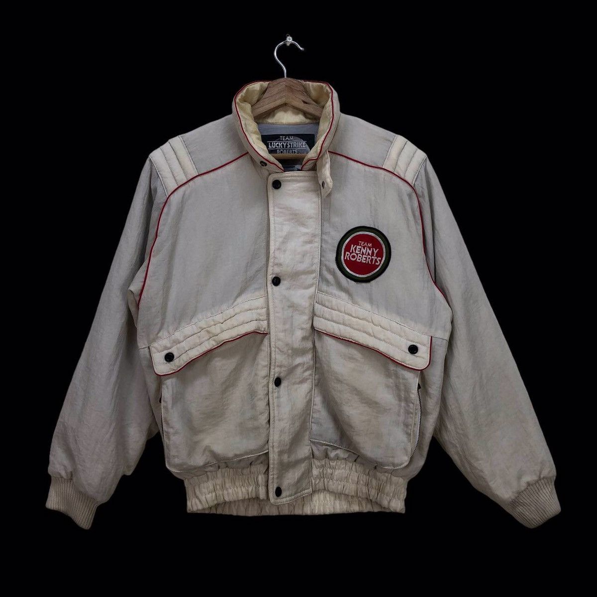 Marlboro Vintage Team Kenny Roberts Lucky Stripe American Racer Size US M / EU 48-50 / 2 - 2 Thumbnail