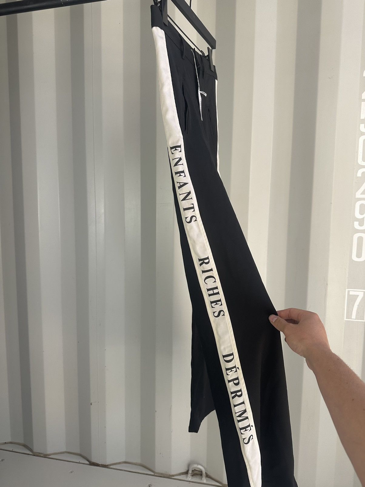 Enfants Riches Deprimes Flare Side Stripe Logo Pants Size US 28 / EU 44 - 1 Thumbnail