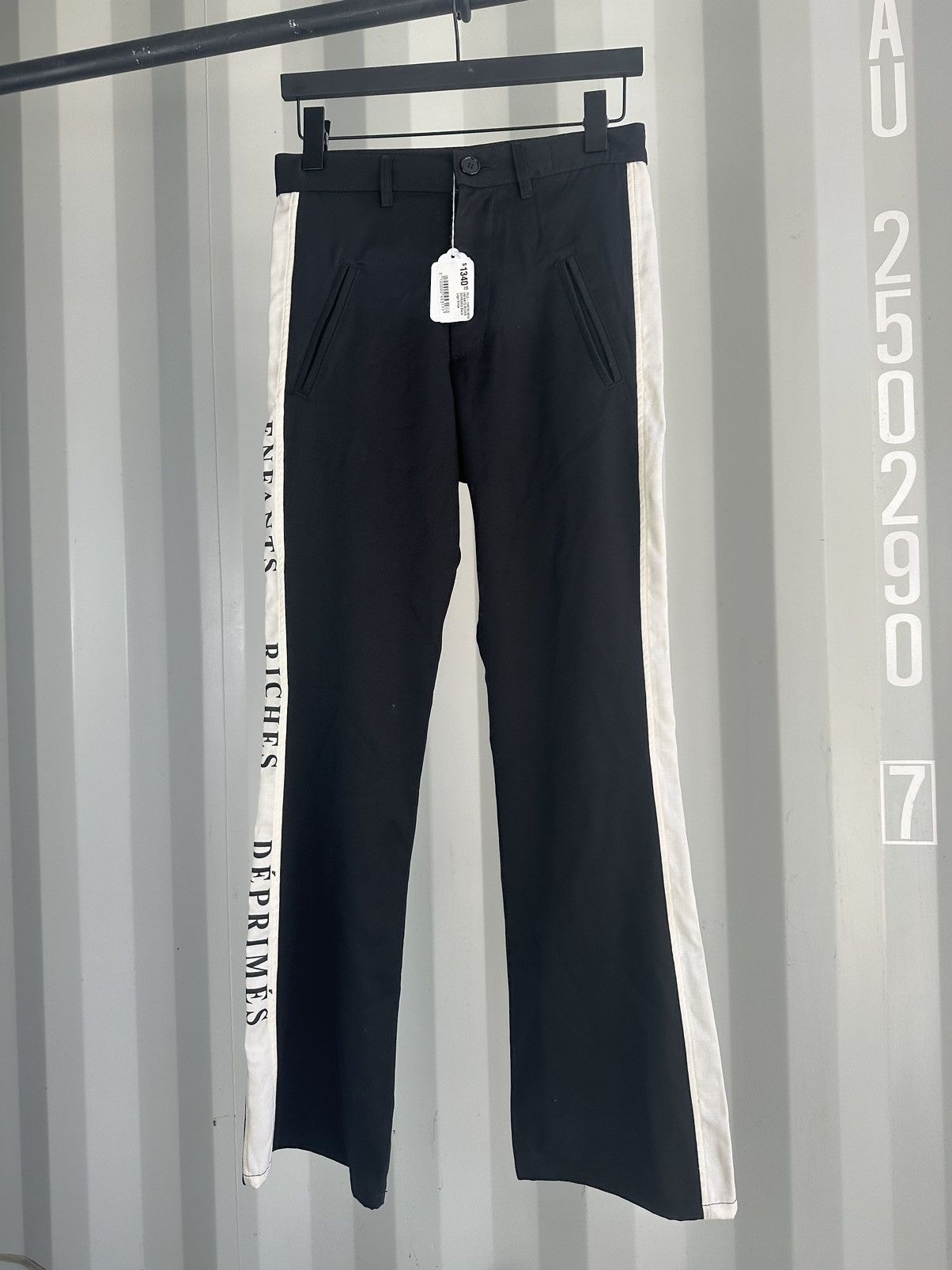 Enfants Riches Deprimes Flare Side Stripe Logo Pants Size US 28 / EU 44 - 2 Thumbnail
