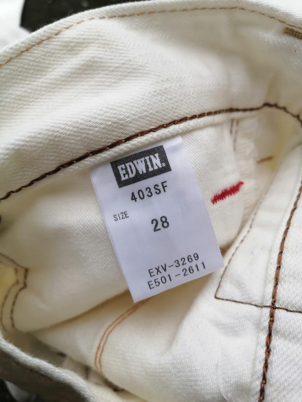 Edwin × Japanese Brand Edwin Made In Japan White Pants Size US 30 / EU 46 - 3 Thumbnail