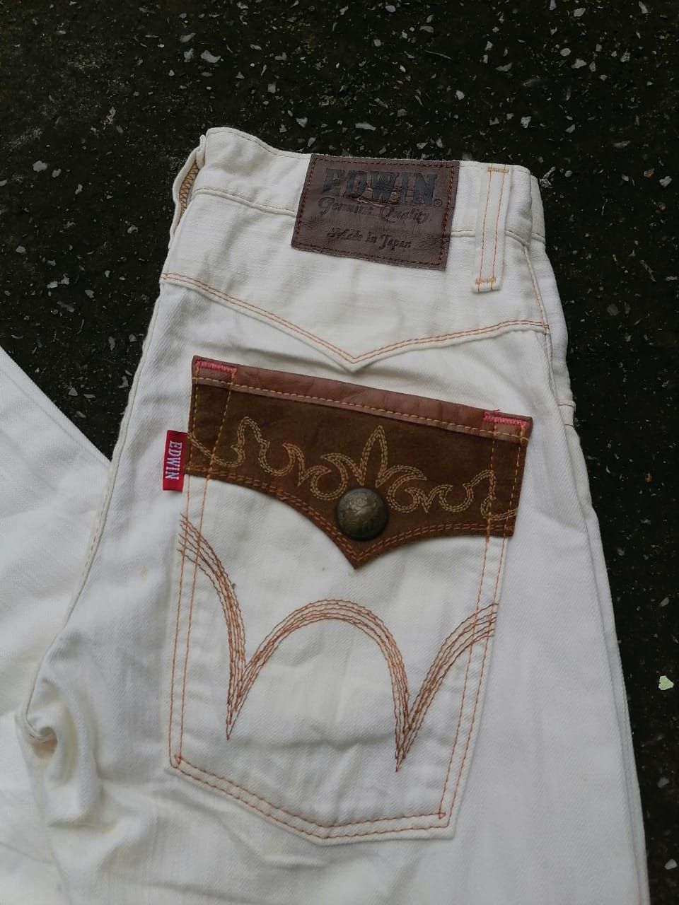 Edwin × Japanese Brand Edwin Made In Japan White Pants Size US 30 / EU 46 - 5 Thumbnail