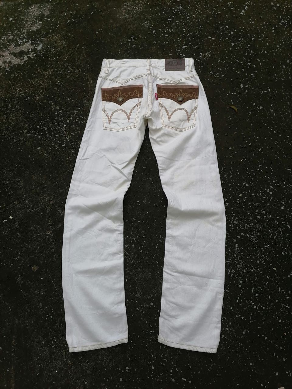 Edwin × Japanese Brand Edwin Made In Japan White Pants Size US 30 / EU 46 - 2 Thumbnail