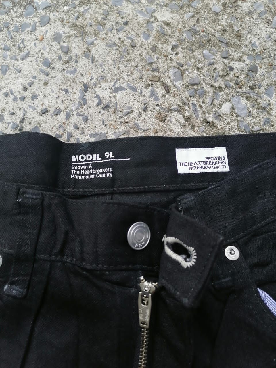 Bedwin & The Heartbreakers × Japanese Brand Bedwin & The Heartbreakers Model 9L Black Denim Size US 32 / EU 48 - 4 Thumbnail