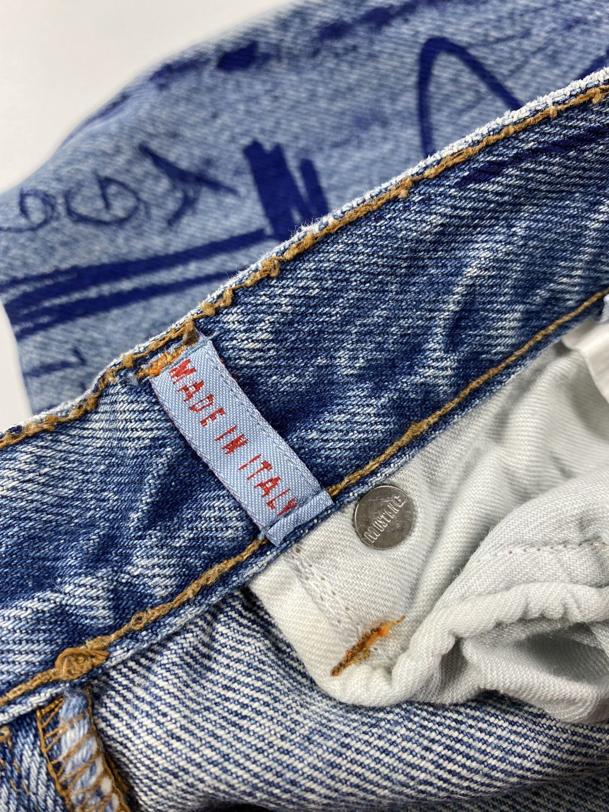 Walter Van Beirendonck W&LT A/W’97 Pen Denim Pants Size US 28 / EU 44 - 13 Thumbnail