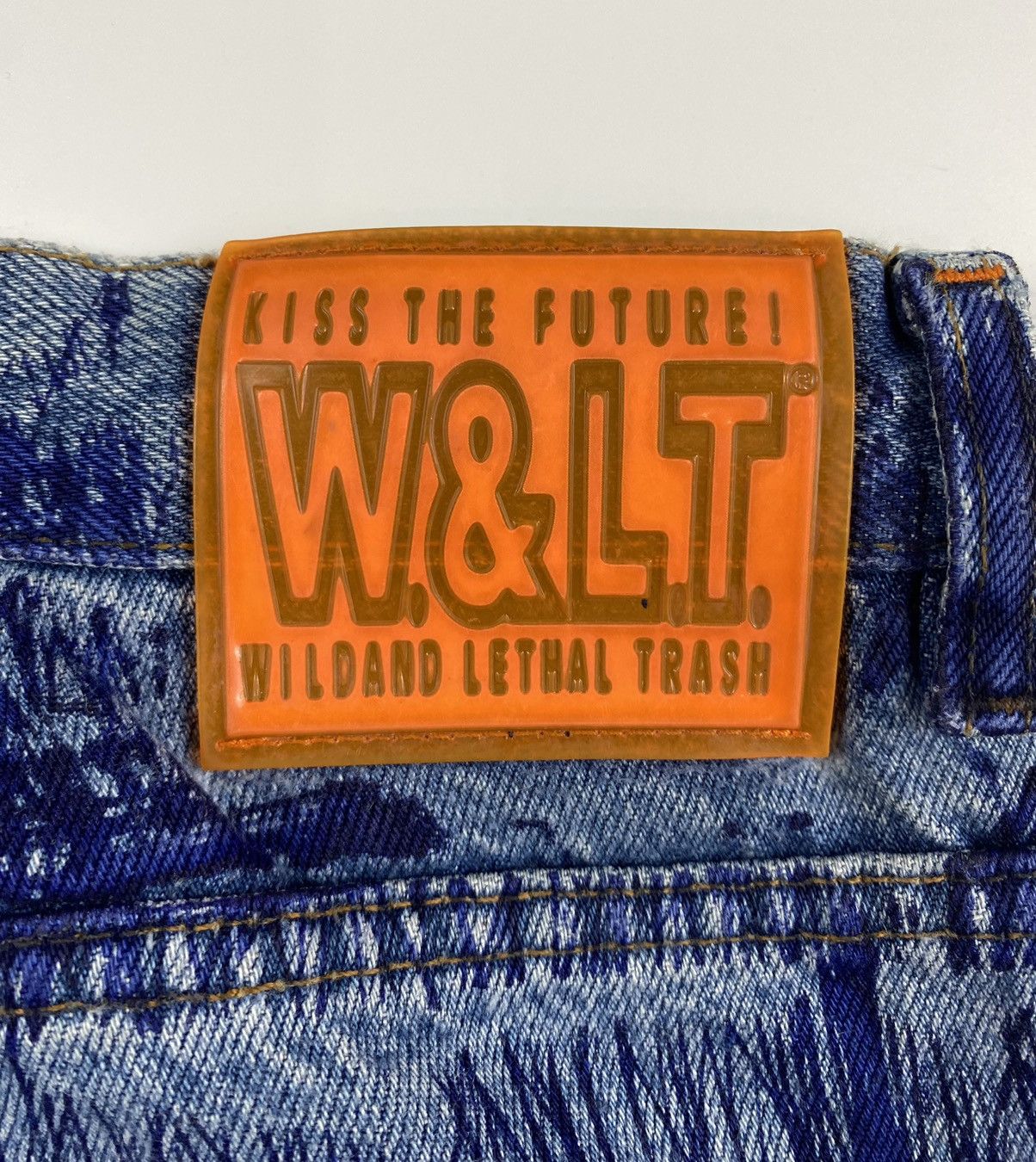 Walter Van Beirendonck W&LT A/W’97 Pen Denim Pants Size US 28 / EU 44 - 19 Thumbnail