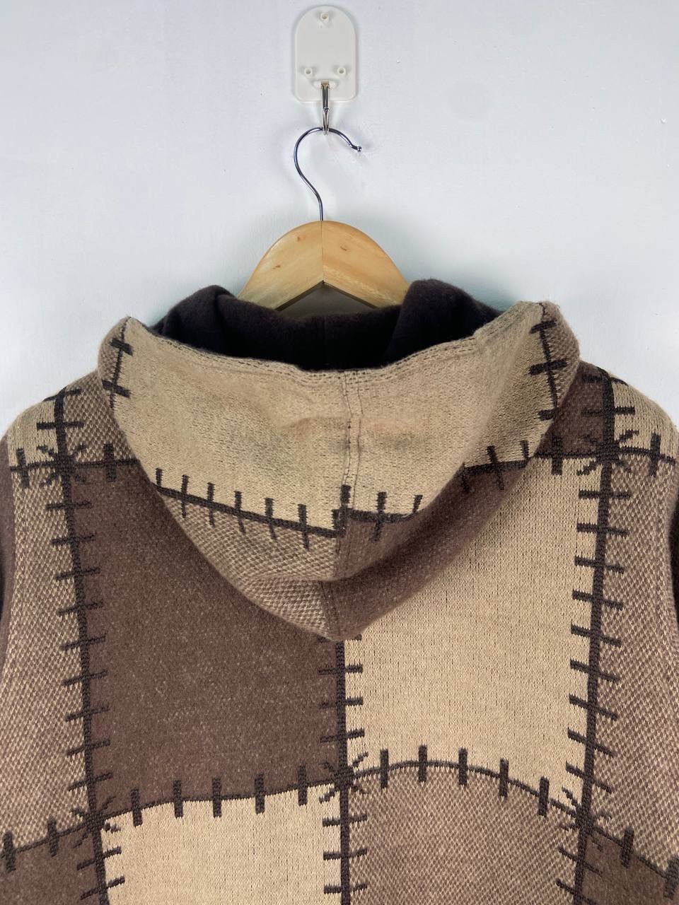 Japanese Brand Japanese Brand Colorblock Wool Jacket Parka Kapital Style Size US L / EU 52-54 / 3 - 8 Thumbnail
