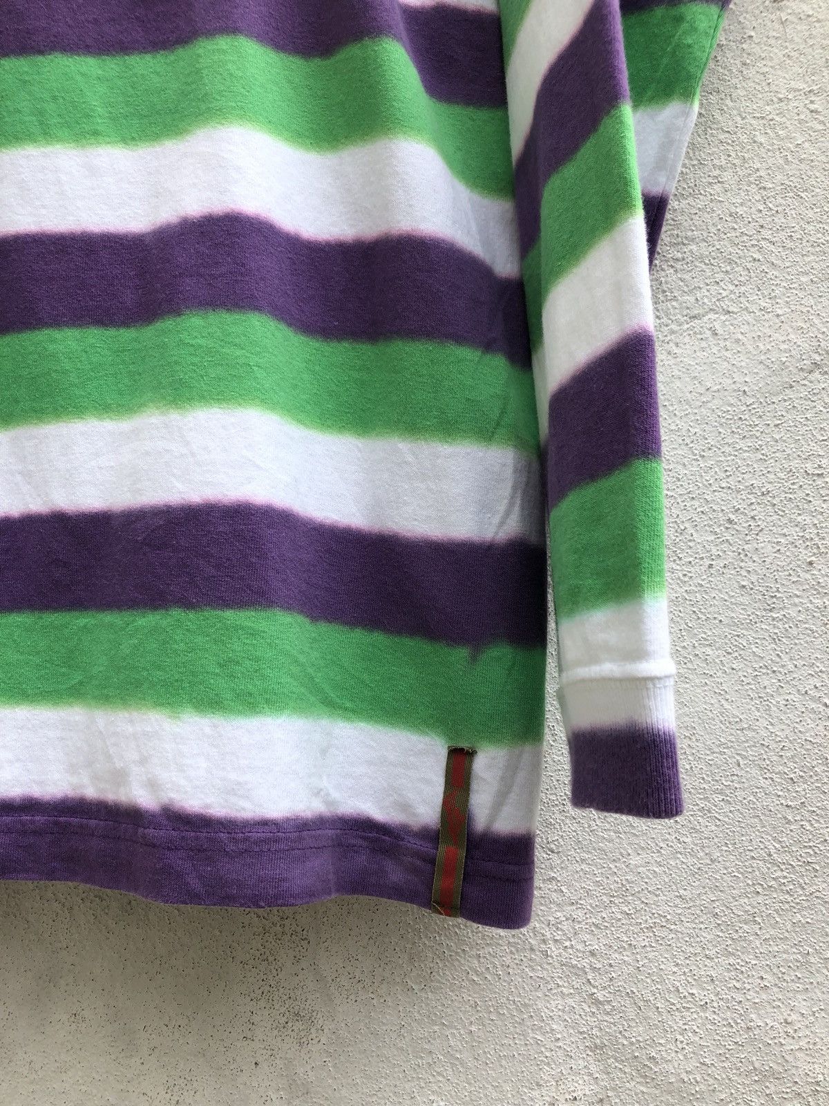 Vintage Japan Brand Doarat Border Stripes LS t shirt Size US M / EU 48-50 / 2 - 3 Thumbnail