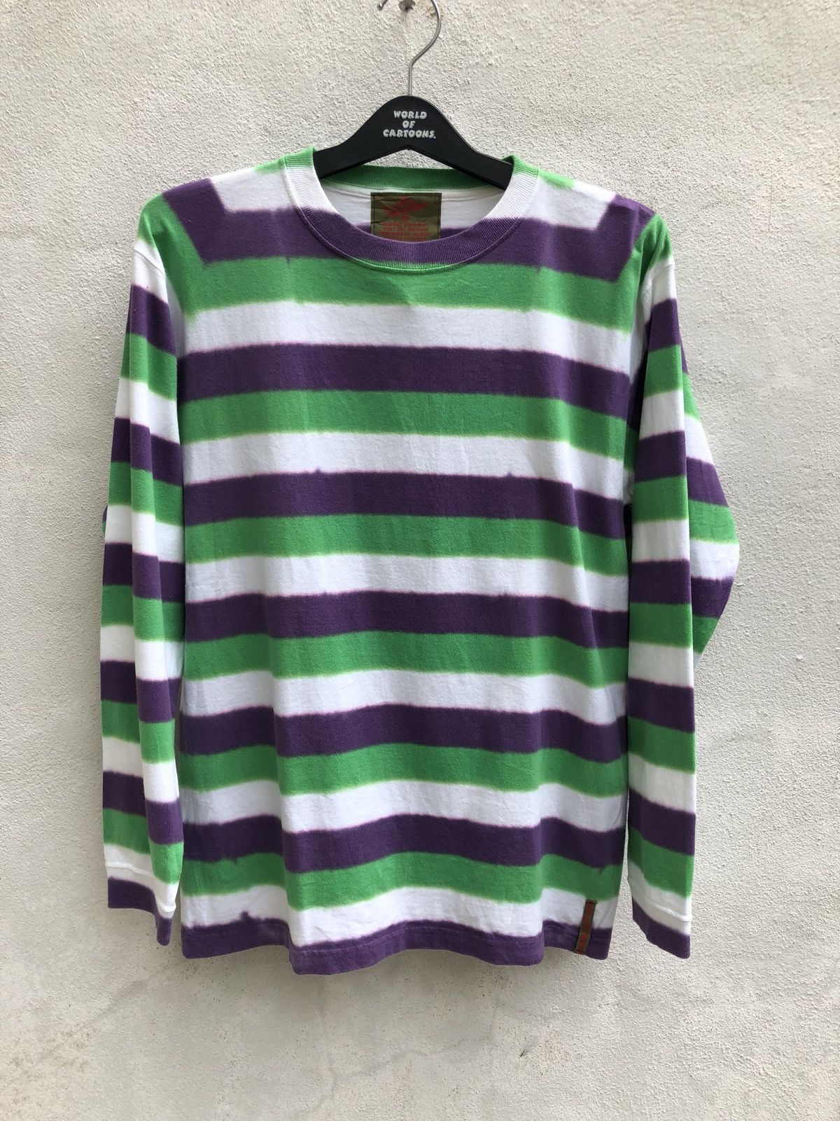 Vintage Japan Brand Doarat Border Stripes LS t shirt Size US M / EU 48-50 / 2 - 1 Thumbnail