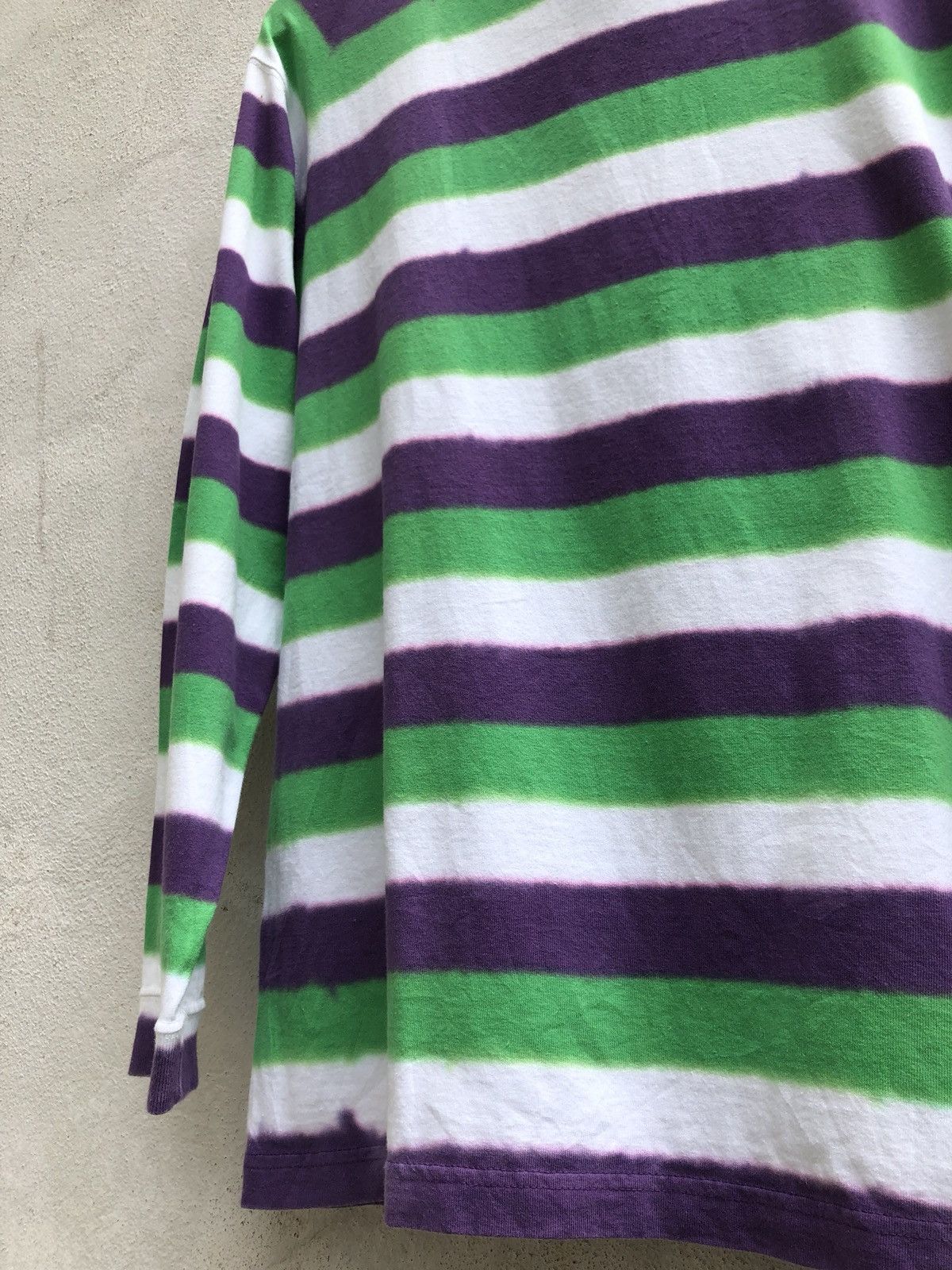 Vintage Japan Brand Doarat Border Stripes LS t shirt Size US M / EU 48-50 / 2 - 4 Thumbnail