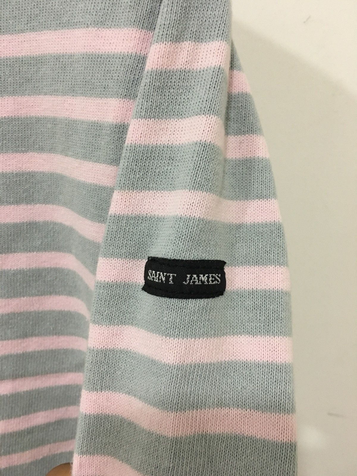 Saint James vintage pink stripe Size US L / EU 52-54 / 3 - 3 Thumbnail