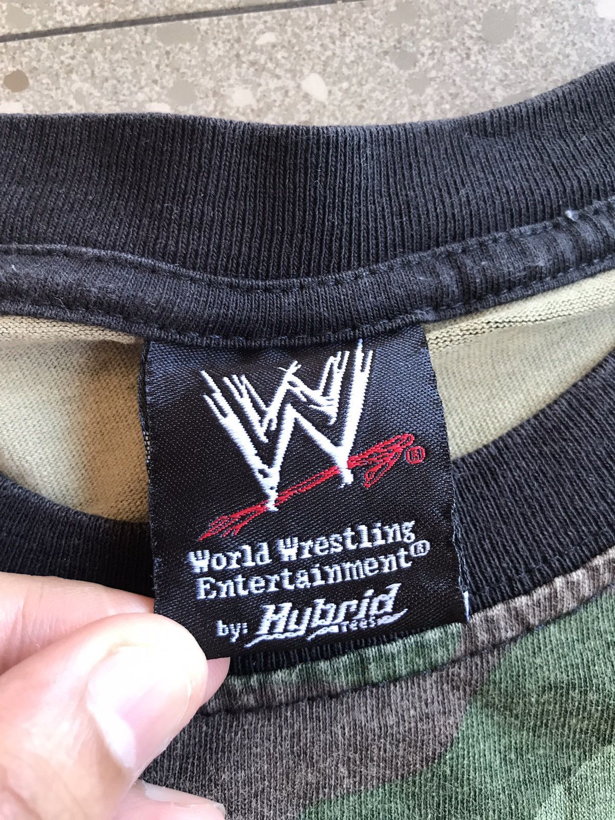 WWE Vintage Y2K JOHN CENA Camo Tshirt Size US M / EU 48-50 / 2 - 3 Thumbnail