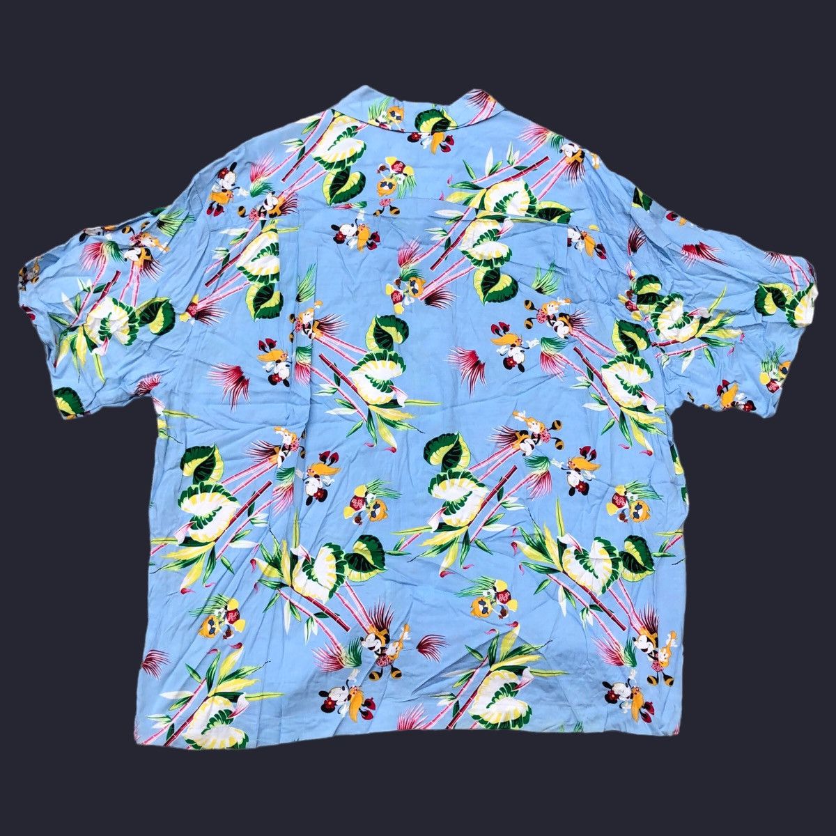 Disney × Vintage Vintage Disney Mickey Minnie Hawaiian Shirt Adult Size XL Size US XL / EU 56 / 4 - 5 Thumbnail