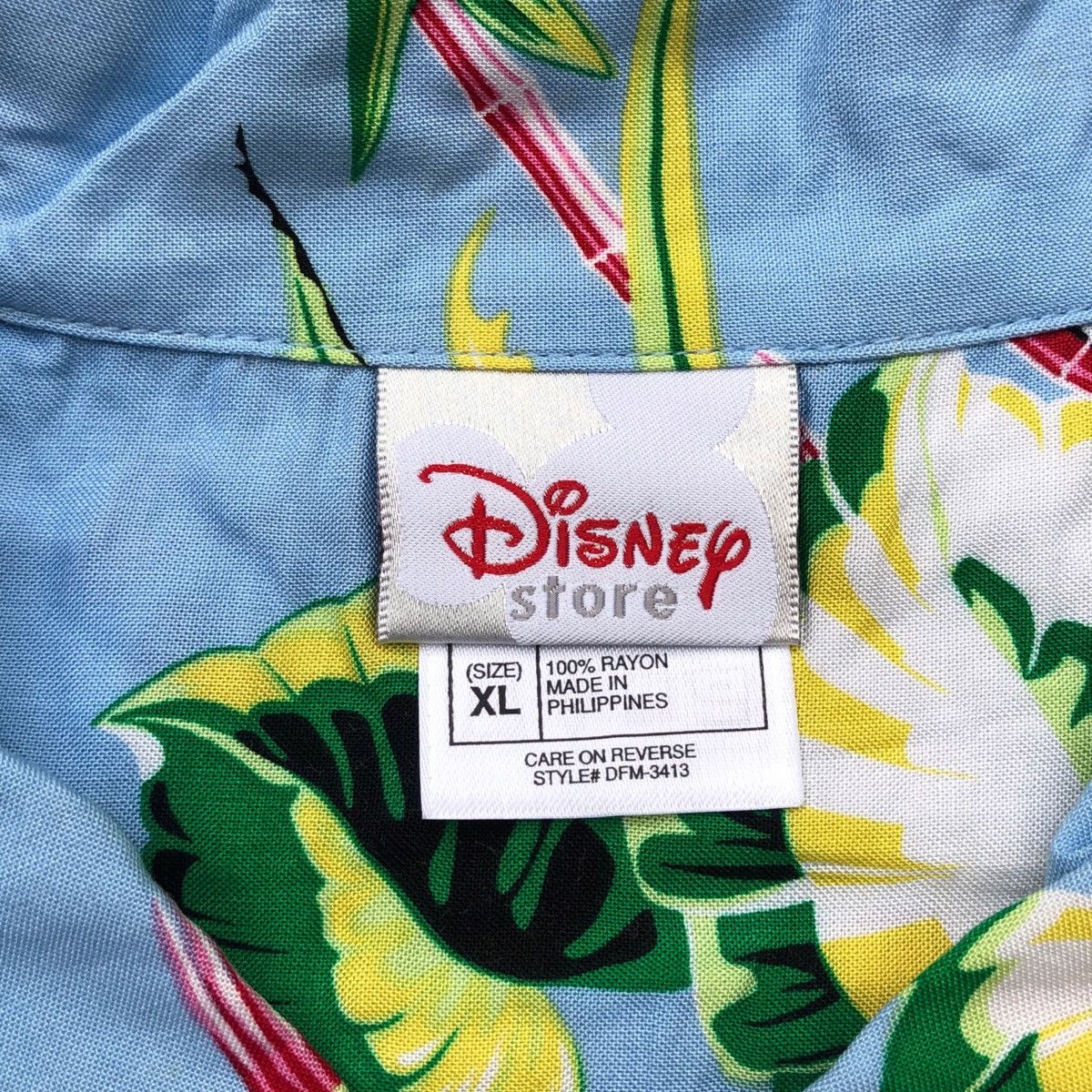 Disney × Vintage Vintage Disney Mickey Minnie Hawaiian Shirt Adult Size XL Size US XL / EU 56 / 4 - 3 Thumbnail