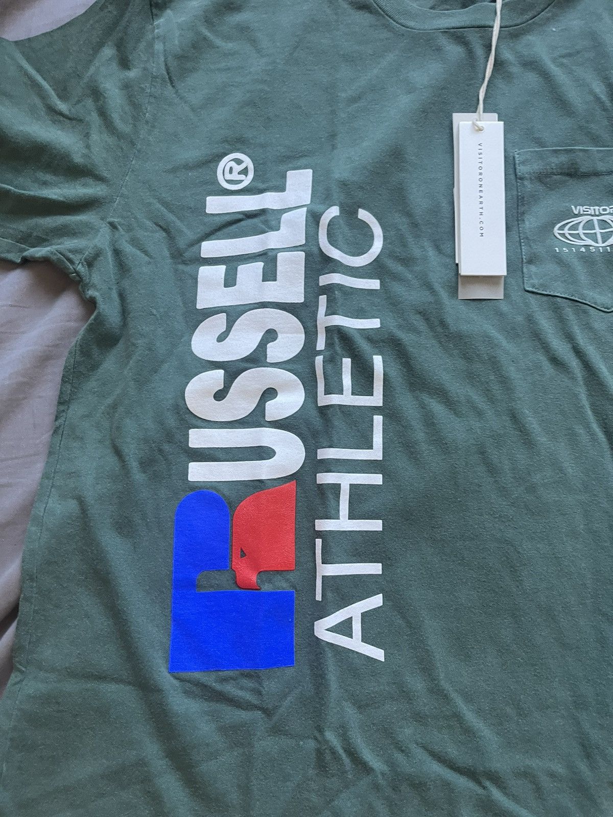 Russell Athletic × Visitor on Earth Visitor on Earth X Russell Athletic Shirt Size US S / EU 44-46 / 1 - 3 Thumbnail